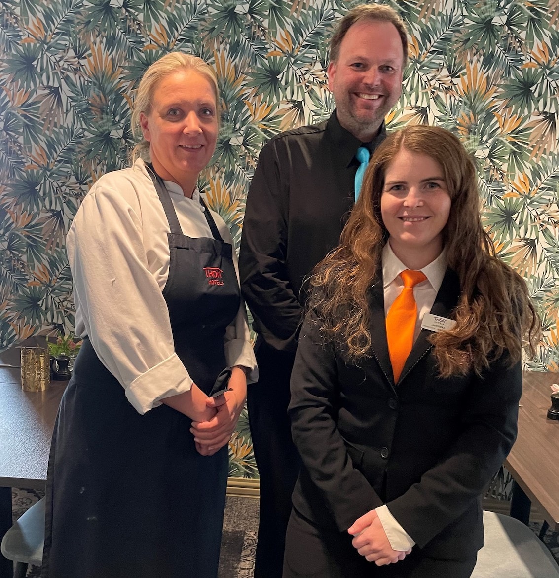 Bilde av Jannicke, Lillian og Hans Morten